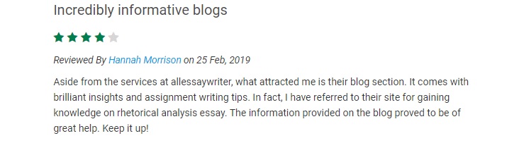Allessaywriter review essay.reviews other service reviews